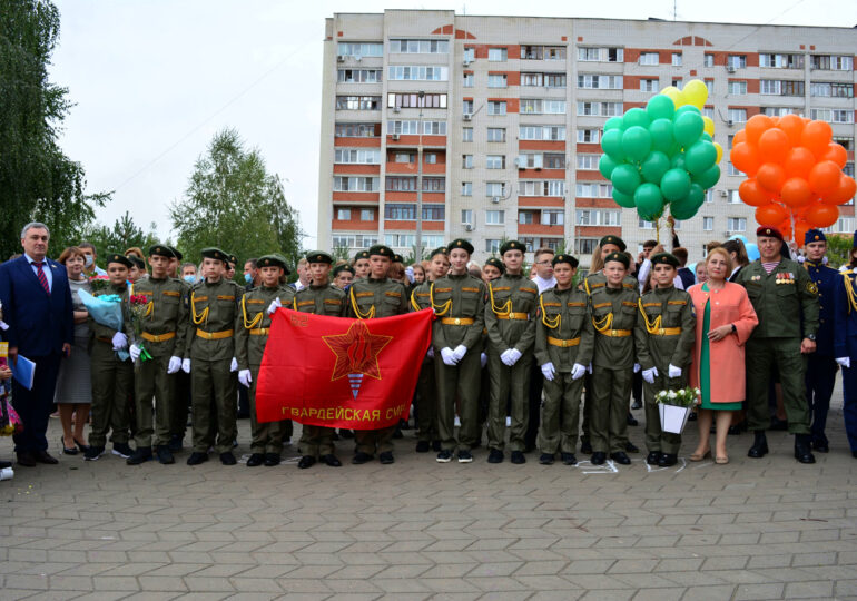Торжественное открытие класса «Гвардейской смены» состоялось 15 сентября 2021 года в школе №118 Нижнего Новгорода