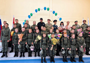 В Череповце открылся новый кадетский класс Росгвардии