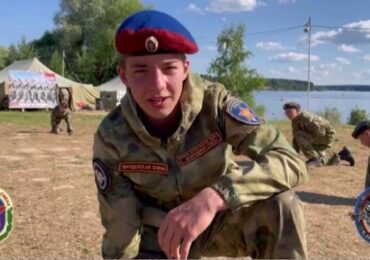Послание юных ратников Отечества для воинов на Донбассе