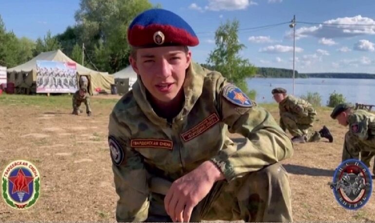 Послание юных ратников Отечества для воинов на Донбассе